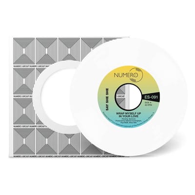 Say She She & Jim Spencer - Wrap Myself Up In Your Love (7" Single) (Coloured Vinyl) (Limited Edition)