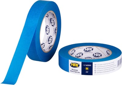 Masking tape UV - blauw 25mm x 50m