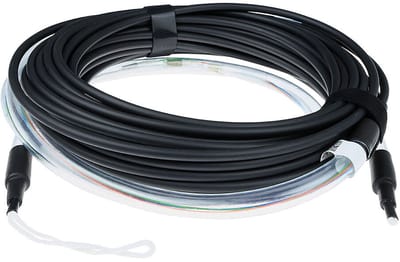 ACT RL4435 Singlemode 9/125 OS2 indoor/outdoor kabel 24-voudig met LC connectoren | 5 meter