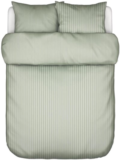 Marc O'Polo Eino Dekbedovertrek Calm sage - Lits-Jumeaux - 240x200/220 cm