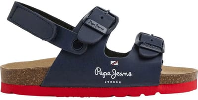 Pepe Jeans Bio Double Kansas Bk Sandalen Blauw EU 26 Jongen