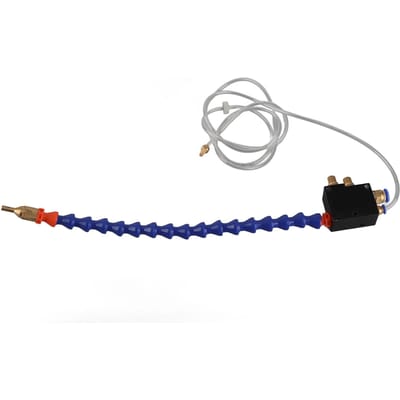 Système de lubrification par pulvérisation de liquide de refroidissement pour tour CNC à tube d'air de 8 mm, tube ZG de 118 pouces