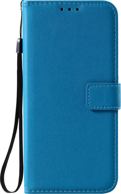 Hoesje geschikt voor iPhone 7 - Bookcase - Pasjeshouder - Portemonnee - Camerabescherming - Kunstleer - Blauw