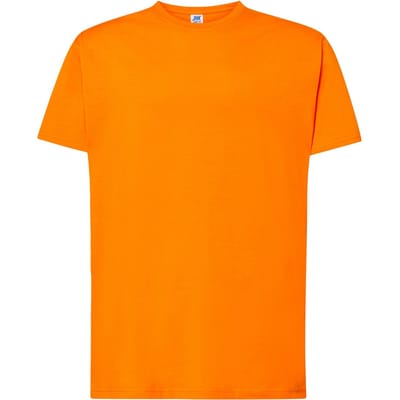 JHK Heren Premium Normaal T-Shirt (Oranje)