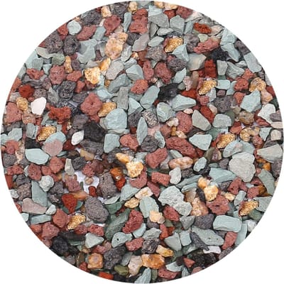 Lavakorrels Tuin - Bodemmix Graniet - Planten Verzorgen - Sneldrogende Bodem - 1 kg - Roodbruin