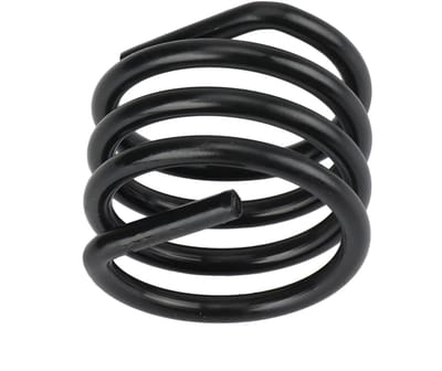 Drukveer - Schokdemperveer - Reparatie en Onderhoud - Roestvrij staal - 4 mm draaddiameter - Zwart