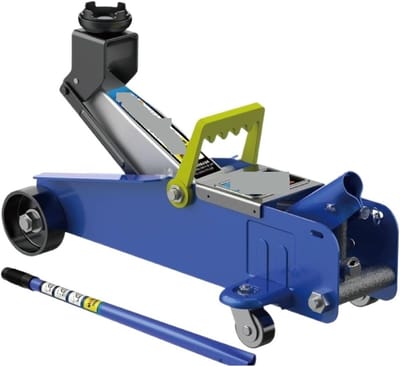 Hydraulische Krik - Auto Hefgereedschap - Voertuig Onderhoud - Veiligheidsventiel - 2.5 Ton - Zilver