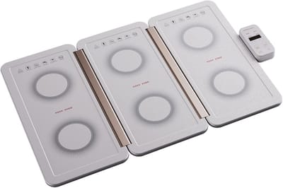 Elektrische Warmhoudlade - Voedselwarmer Plaat - Feest Eten Warm - Opvouwbaar Slank Ontwerp - 35-120℃ Instelbaar - Metaal