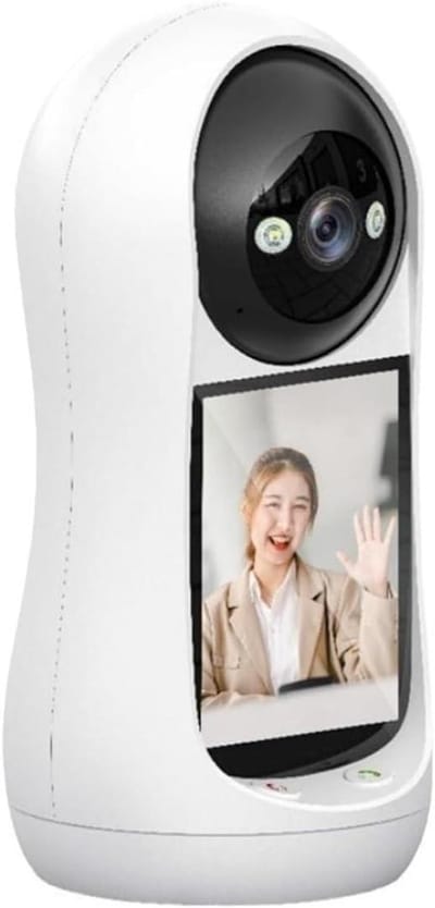 Videobabyfoon - Babycamera Monitor - Baby Bewaken - 4MP Beeldkwaliteit - 2.8 Inch Scherm - Wit