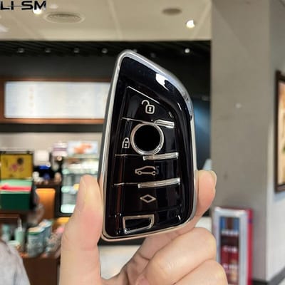 Voor Bmw I7 X7 G07 Lci Ix I20 X1 X3 X5 U11 5 7 Serie G70 G09 Xm U06 G81 M3 Mode Tpu Auto Sleutelhoes Cover Beschermde Sleutelhanger Fob black