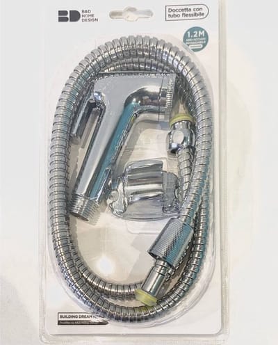 IBBO® - Toilet Shattaf - Adapter Spray - Handheld Bidet - Shower Head - Wall Mounted Hose Kit Home Office Use Easy - Badkamer Accessoires - WC Papier Besparend - Zliver