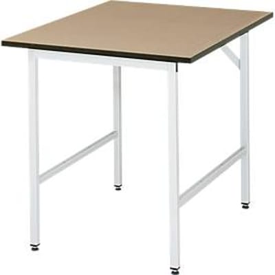 Werktafel - MDF-plaat - B 750 x D 1000 x H 800-850 mm - beuken plaat
