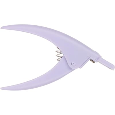 Acryl nagelknipper, professionele roestvrijstalen nagelknipper, kunstnageltrimmer, manicuretool paars