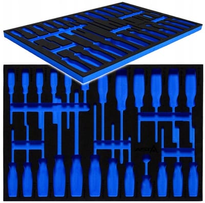 Asta Gereedschapinzet Schuim voor Schroevendraaiers APF13 - 570x390x32mm