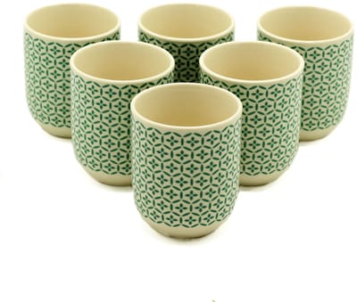 Kruidentheekopjes - Groen Mozaïek - cadeau geschenkset vrouwen geschenkset mannen