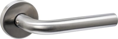 Intersteel Deurkruk Luzern met rozet massief verdekt ø53x10mm met nokken rvs