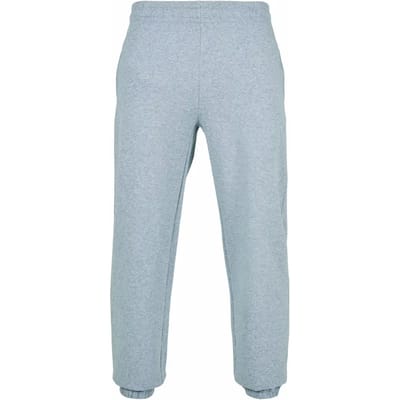 Basic Sweatpants Joggingsbroek met steekzakken Heather Grey - XS