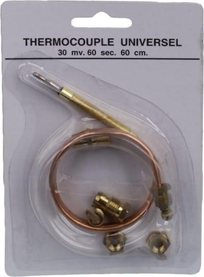 UNIVERSEEL - THERMOKOPPEL UNIVERSEEL 60cm T 30mv.60sec -
