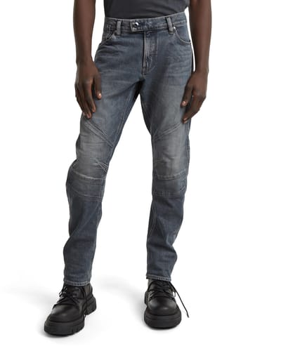 G-Star RAW Jeans Heren Denim Broek Multi Color Moto CROSS 3D Slim D25364-D775-G803 W32/L32 gray