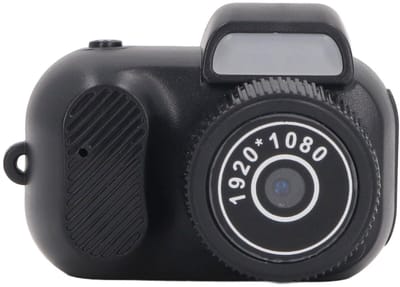 Ynkkvre - Mini Camera - Digitale Camera - Retro Camera - Duimformaat 2MP 1080P - 160° Groothoeklens - Met Scherm en Polsband - Eenvoudig Bedienbaar - Veilige Eerste Camera