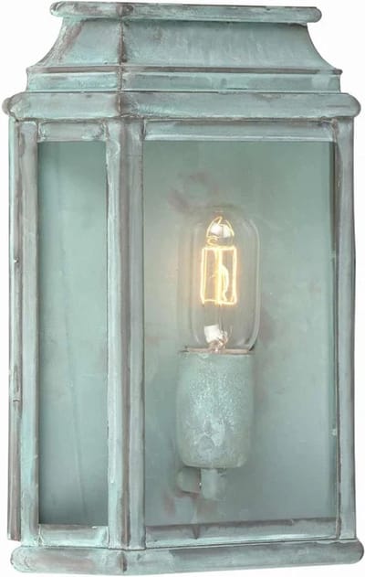 Elstead Lighting LED Wand Buitenlamp St Martins | 1X E27 Max 60W | IP44 | Dimbaar | Verdigris
