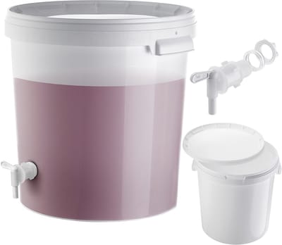 KADAX Set Gistingsemmer met deksel 33L
