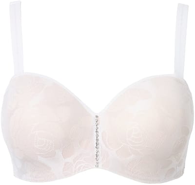 TruYou - Dames - TRUYOU multiway-beha beugel afneembare bandjes cup B - E - Crèmewit - Maat 95C