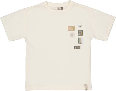 Levv - Banu Jongens Shirt - White Cream - Maat 92