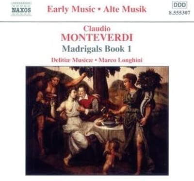Delitiæ Musicæ, Marco Longhini - Monteverdi: Madrigals Book 1 (CD)
