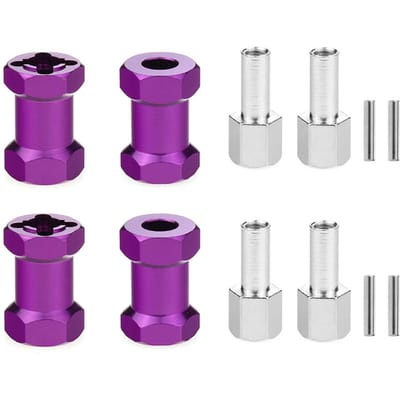 Combinaison 20 mm Élargie Compatible avec D90 AX10 CC01 SCX10 F350 Voiture violet