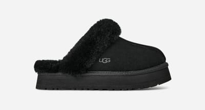UGG W Disquette Pantoffels - Sloffen - Dames - Zwart - Maat 43