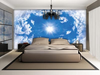 Poster | Blauw | 104 x 70,5 cm