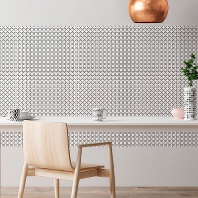 Zelfklevende tegelmuurstickers voor keuken en badkamer - 60 Oosterse Oujda tegelstickers - 60 stickers 20x20cm