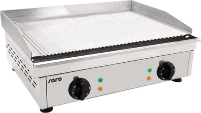 Saro Electrische Grillplaat (gegroefd) Model FRY TOP GM 610 R 172-3210 - Horeca