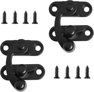 Latch Hook voor Handwerken - Zwart, Ideaal voor Haakprojecten en Creatieve DIY Klussen