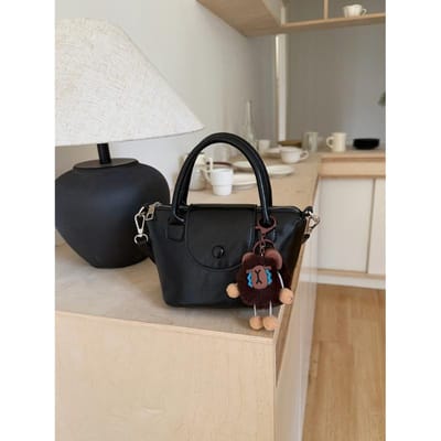 Modieuze Kleine Tas voor Dames In Lente en Zomer Veelzijdige Nieuwe Trendy en Modieuze Crossbody Handtas Tas Emmertas Mandtas black
