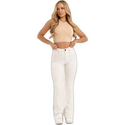 Damesjeans flare Gym Glamour