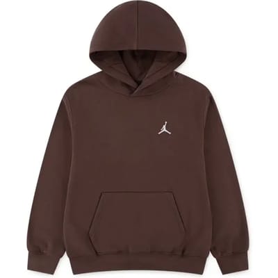 Jordan Brooklyn Hoodies Kinder - Bruin - Maat 137 - 147 CM - Katoen Fleece