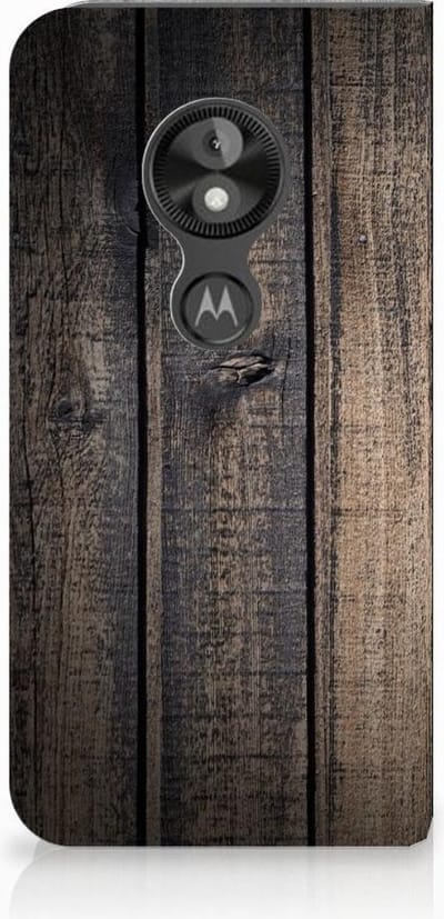 Motorola Moto E5 Play Book Wallet Case Steigerhout