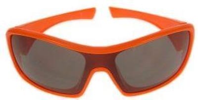 Ski-bril oranje