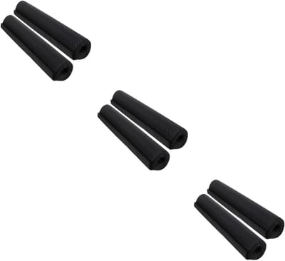 Schouderpads - Barbell Kussen - Fitness Training - Dikke Hoge Dichtheid - 6 Stuks - Zwart