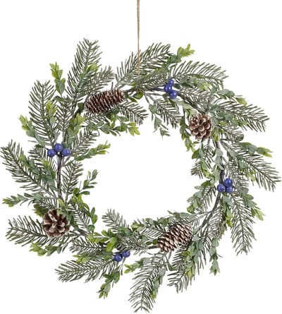 Wreath green TIPS 84 - h7xd42cm