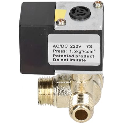 Électrovanne Électrique Temporisée Silencieuse pour Pompe Compresseur d'Air OTS Accessoires AC DC 220V