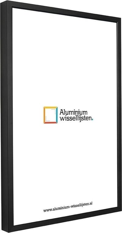 Wissellijst A0 84,1x118,9cm – Zwart – ALU Pro-Line – Ontspiegeld UV Werend Acrylite – Posterlijst – Fotolijst – Fotokader – Cadre Photo – Photoframe - Bilderhamen - Lichtendonk
