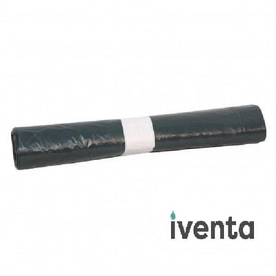 Afvalzak, HDPE, 60l, T20, 61x80cm, grijs, 500 stuks