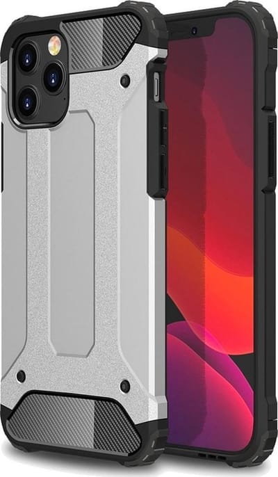 Extra Beschermend Armor Hoesje geschikt voor iPhone 13 Pro Max - Schokbestendig beschermhoesje geschikt voor iPhone 13 Pro Max 6.5 - Stootvast met TPU en Polycarbonaat - Backcover case met hard back geschikt voor Apple iPhone 13 Pro Max (6.7 inch)