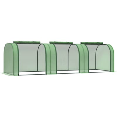 4goodz Kweekkas met raam 295x100x80 cm foliekas