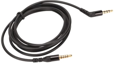 Dailygoods- Hoofdtelefoonkabel 3,5 mm - Zuurstofvrij Koper - 1,5 m - Vervangende Geluidskabel - Anti-trekkracht - Vergulde Plug - Koptelefoonkabel