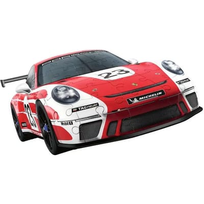 108-delige puzzel -porsche 911 gt3 cup salzburg 3d puzzel Ravensburger