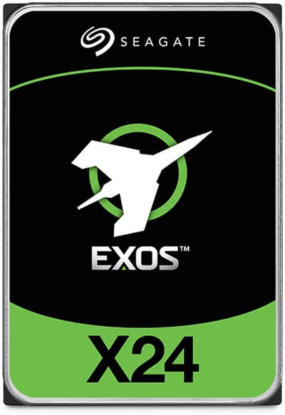 Seagate Exos X24 interne harde schijf 24 TB 7200 RPM 512 MB 3.5" SATA